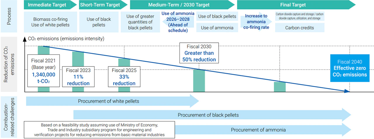 This is the Transition Road Map for Biomass Co-Firing Power Plant.