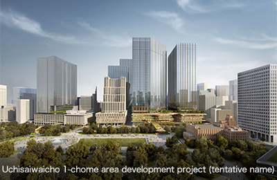 Uchisaiwaicho 1-chome area development project (tentative name)