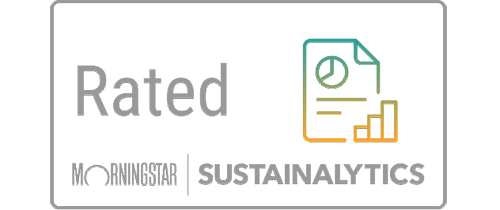 Rated MORNINGSTAR|SUSTAINALYTICS