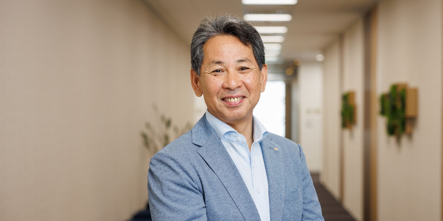 Hideharu Suekane, Executive Officer, President of Equipment Leasing Support Unit