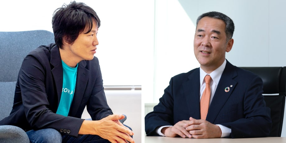 東京センチュリーDX戦略部を統括する専務執⾏役員 の吉野康司が、ソラコム代表取締役社⻑の⽟川憲⽒にお話を伺いました。